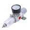 BFR Series High Flow Pressure Air Source Treatment Different Drain Compressed Pneumatic Air Filter Regulator With Gauge