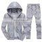 custom LOGO Sportswear men and women suits hooded thickened casual sportswear plus size jacket  Men's suit