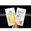 Custom Printed Matte Surface Heat Seal Sachet Small Packaging Bags With Tear Notch