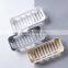 Punch-Free Toilet Rack, Plastic Toilet Toilet Vanity Non-Marking Sticker Storage Basket