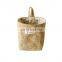 Linen Fabric Linen Bag Sundries Storage Hanging Bag Desk Organizer Makeup Organizer