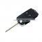 Modified 2 Button Remote Car Key Case Shell Cover Blank Flip For Chrysler Jeep Dodge Compass Wrangler Patriot Auto Key