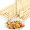 Good suppliers large bamboo pick round bamboo skewer holder for grill