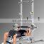 barbell set weight lifting all in one gym equipment at home fitness trainer adjustable multi function gym squat rack