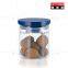 Borosilicate glass jar ,Coffee bean storage jar ,Canister with PP plastic Lid, Various color available