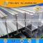 aluminium U channel profile for glass frame use in Shower room aluminium profile