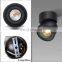 LED Surface Spot Ceiling Lighting 360 Degrees Round Curve Rotation LED COB Down Lamps Cylinder Creative COB Spot Light