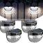 Walkway Light Solar Power Light Waterproof Outdoor Fence Garden Pathway Fence LED Wall Lamp