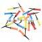 50 pieces acceptable ready to ship red blue yellow orange 4 colors folded 82 mm plastic rubber top golf tees