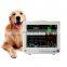 Portable 12.1 Inch Multiparameter Portable Vet Animal Vital Sign Clinic monitors for veterinary