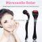 OEM Source Factory Food Grade Skin Care Fine 540 Titanium Derma Roller Meso Micro 1mm 1.5mm Needle Dermaroller Rolling System