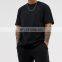 Spandex/cotton Top Quality Gym Customized T-shirt Wholesale Round Neck Fitness Blank Muscle Fit Drop Hem t Shirt