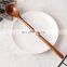 Solid Wood Kitchen Food Service Spoon Organic Long Handle Spoon Natural Organic Nordic Beech Spoon