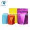 HOT SALE Free Shipping Plastic Food Packaging Bag Matte Finish Stand Up Pouch color matte aluminizing bag