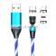 Hot selling 540 degree Rotation Wholesale 3 in 1 Connectors Magnetic Usb Cable Charging Cable For Smartphone