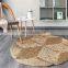 Hot Sale Vintage Boho Seagrass Rug Rustic Style Natural Brown Straw Floor Mat Carpet Vietnam Manufacturer