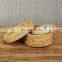 New Design Beautiful Rattan Coasters with holder Ceramic Pattern Centerpiece Cheapest Wholesale in Bulk