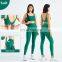 New Arrival Rib Yoga Adjustable Bra Gym Backless Fitness Sports Tops