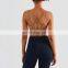 Fast Delivery Fixed Pads Adjustable Sports Training Bra Shockproof High Impact Workout Exercise Clothing Ladies Gym Yoga Bra Top