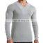 Hot Sale Fashion Long Sleeve Outdoor Athletic Pullover T Shirt Custom Sweatshirt Causal Sport Top Men's Gym Fitness Clothes