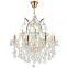 made in china hotel luxury large crystal pendant chrome maria theresa chandeliers