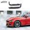 F30 F35 M Sport MAD Style Carbon Fiber Fog Lamp Lip Front  Air Knife For BMW 3 Series F30 F35