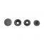 12mm 15mm 17mm 20mm Four Parts Metal Brass Fastener Press Snap Button for Clothes Jacket