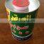 1 Liter printed metal tin can/aerosol cans/plastic tin can with lids