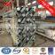 bitumen 33kv transmission line steel pole tower manufacturer