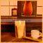 plain top LED flameless candle wax, birthday soy candle wax/