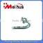 2016 Modern design bathroom metal toilet robe hook chrome plate coat hook