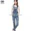 Women's overall Denim coat stock apparel LGJD-027D2WR3
