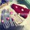 Newest Cute Colorful Balls Spread Children Kids Plain Knitting Hat Winter
