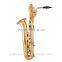MBS-500 gold lacquer Baritone saxophone from china supplier