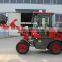 0.8ton mini loader with rotary tiller