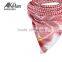 100% Cotton Red Square Arab Scarf With Exquisite Sewing Hijab Scarf