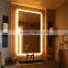 Decorator Wall Mounted Large Frameless Bathroom Mirrors