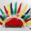 Native American Indian Headdress And Goose Feather Carnival Headdress For Wholesale Party Feather