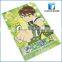 Cute cover design paper color filling book