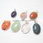 Assorted 925 STERLING Silver 925 STAMPED Natural Stone Jewelry Gemstone Pendants WHOLESALE