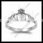 stainless steel Ladies Claddagh Knot Band Ring                        
                                                                                Supplier's Choice