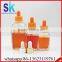 amber 15ml 30ml glass bottle with glass dropper for e liquid