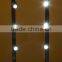 AC100-240V Sliver/Black 3*1W led jewelry cabinet light