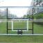 Transparent Basketball backboard