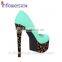 Custom design dress shoes extreme High Heels