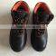 2015 hot selling embossed leather safety shoes, steel toe and steel plate, HW-2051