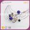 N72117K02 Bead Silver Gemstone Multi layers Necklace Designs Jewelry From Mid Night City Collection