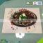 hot selling eco-friendly customize promotional red christmas place mats