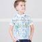 wholesale custom boys t-shirt with print or embroidery design and embroidery clothing or boys fashion t shirt with low price