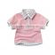 DB1140 wholesale baby clothes dave bella 2014 summer baby blouse tank top sando shirt baby printed shirt